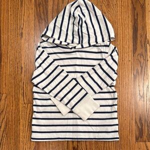 Crewcuts Toddler Boy Striped Long sleeved hooded shirt (XXS 2-3)